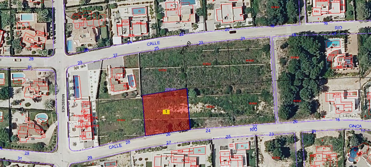 Building Plot for sale in Jávea / Xàbia