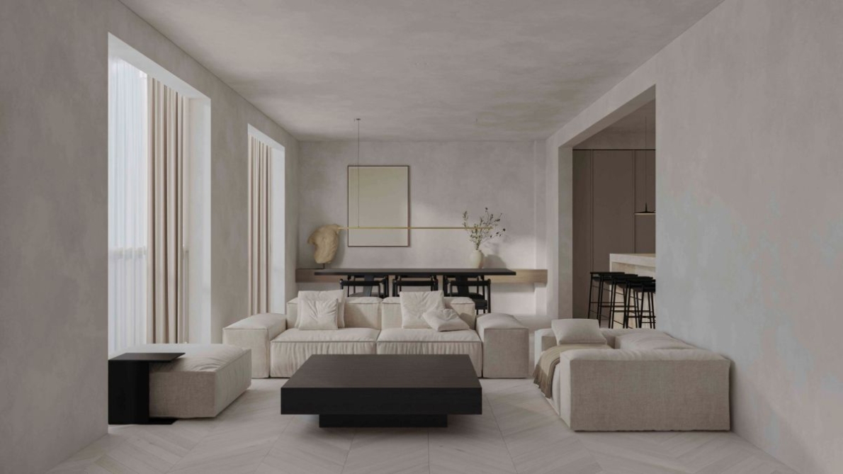 New Build apartmente Ruzafa Valencia (4) New build apartment for sale in Ruzafa