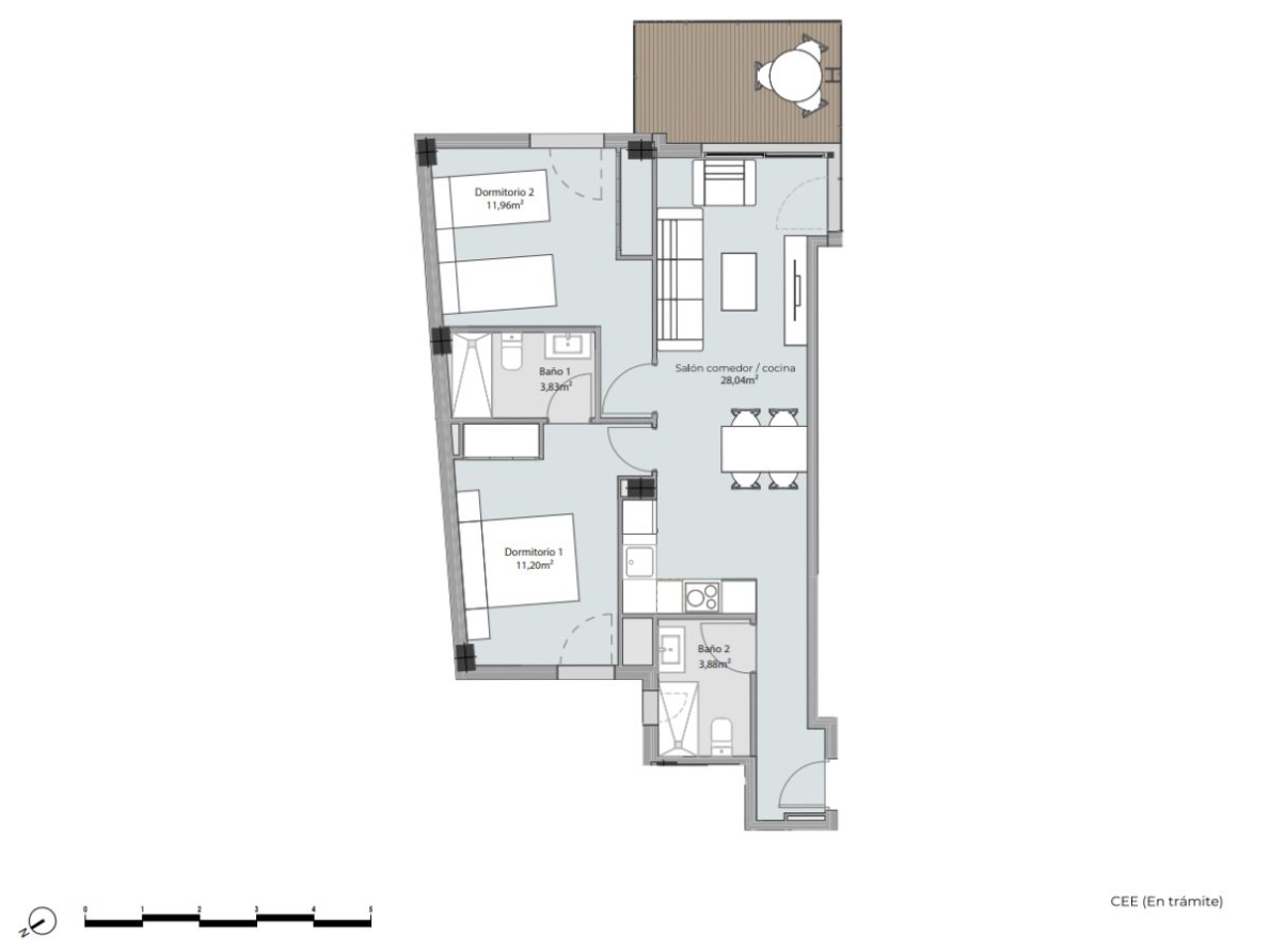 New build apartment for sale in Alboraya