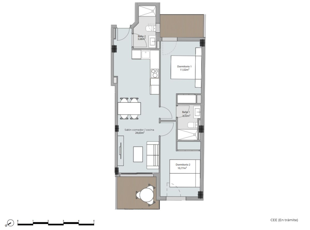 New build apartment for sale in Alboraya