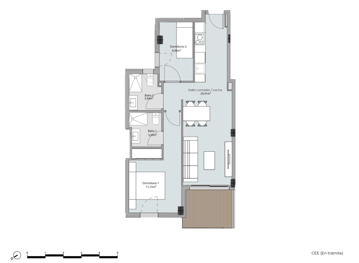 New build apartment for sale in Alboraya