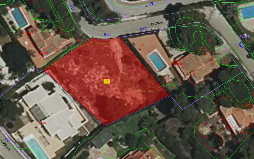 DP-02-ENJ-PL-00114-D-3 Building Plot for sale in Jávea / Xàbia