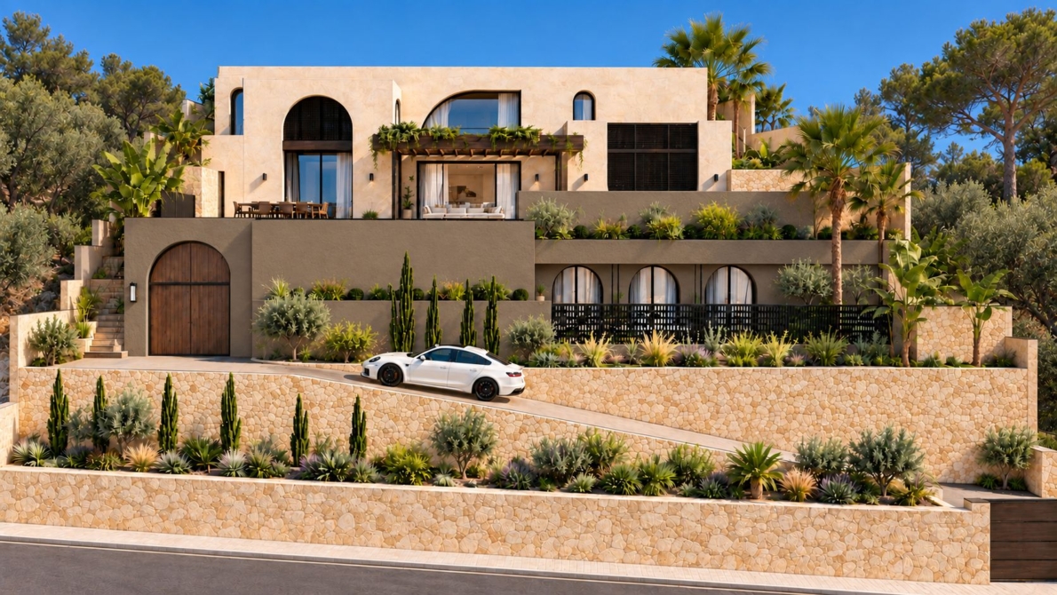 Villa for sale in Moraira
