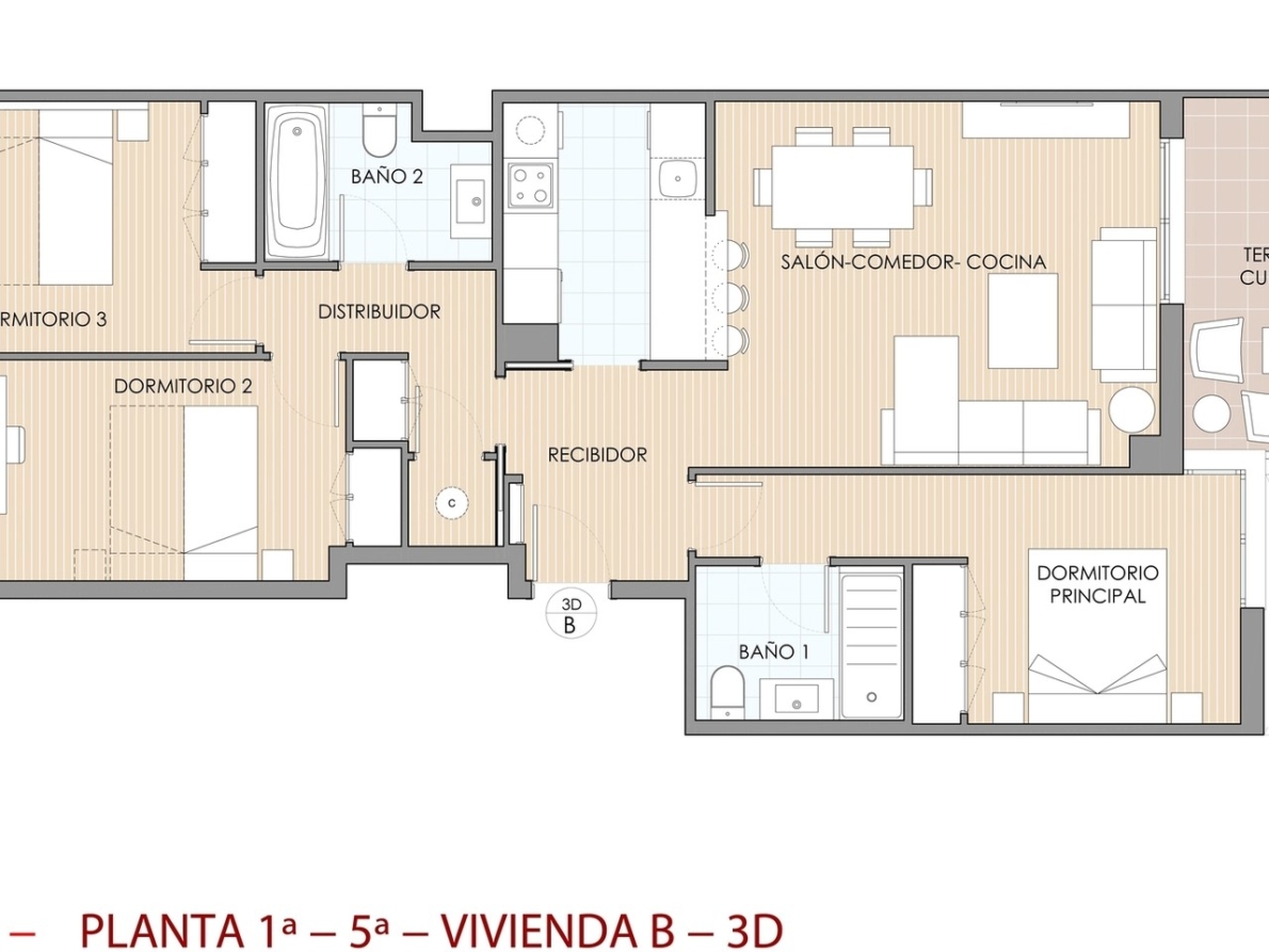 Apartment for sale in Aguilas