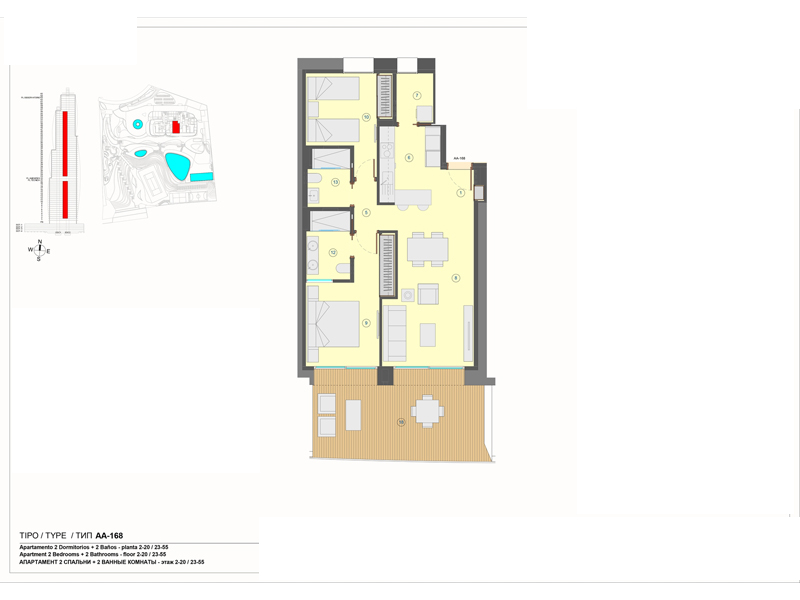 Apartment for sale in Benidorm