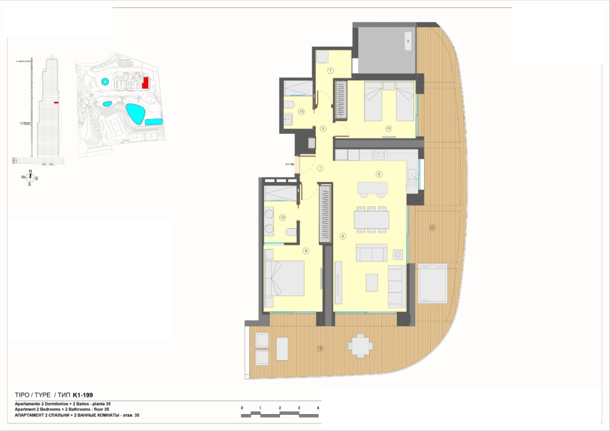 Apartment for sale in Benidorm