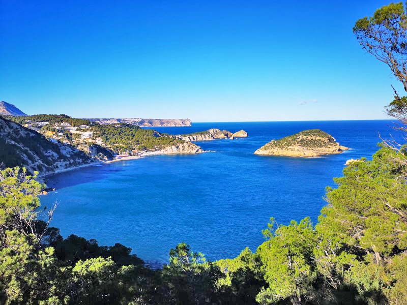 Cala ruta miradores Javea